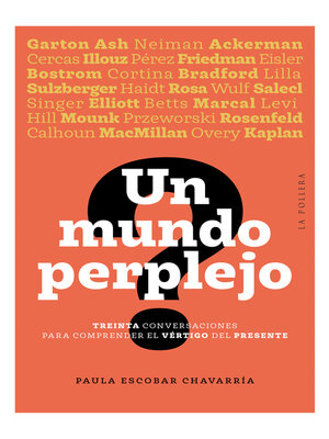 cover image of Un mundo perplejo